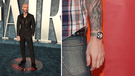 is adam levine a franken watch.